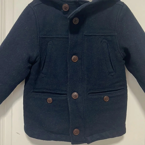 Jack Spade Gapkids boys dark night wool jacket size 3years 95cm - Picture 3 of 13